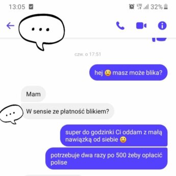 Czytelniczka ostrzega przed oszustwem na BLIKA. "Nie podawajcie kodu znajomym piszącym do Was" Czytelniczka ostrzega przed oszustwem na BLIKA. "Nie podawajcie kodu znajomym piszącym do Was"