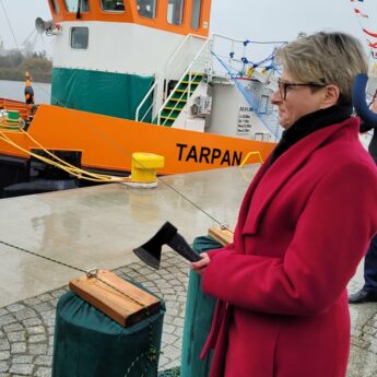 Szczecińskie lodołamacze już ochrzczone Szczecińskie lodołamacze już ochrzczone