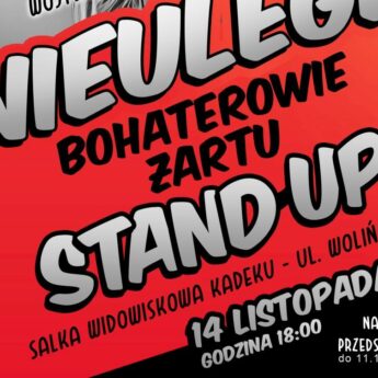 Czas się pośmiać! STAND UP w Kamieniu Pomorskim! Czas się pośmiać! STAND UP w Kamieniu Pomorskim!