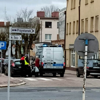 Potrącenie w centrum Wolina