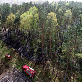 Najwyższy stopień zagrożenia pożarowego w lasach!