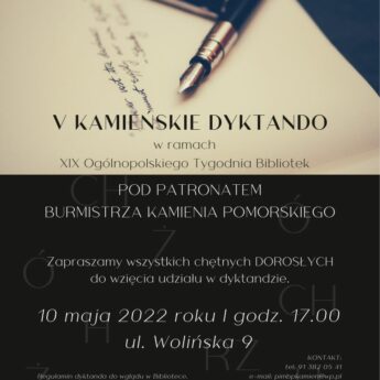 V edycja Kamieńskiego Dyktanda V edycja Kamieńskiego Dyktanda