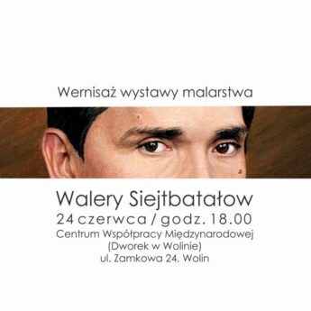 Wernisaż wystawy malarstwa - Walery Siejtbatałow