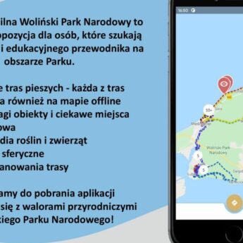 Aplikacja mobilna Wolińskiego Parku Narodowego