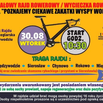 Rajd rowerowy po zakątkach wyspy Wolin