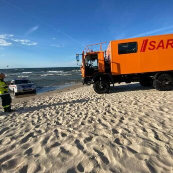 Akcja ratunkowa na Bałtyku. Slużby poszukiwały windsurfera