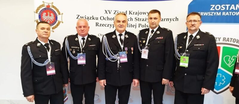 Prezes Ochotniczej Straży Pożarnej w Kołczewie członkiem Zarządu Głównego ZOSP RP