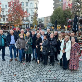 Samorządowcy z Powiatu Kamieńskiego wizytowali Brukselę