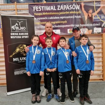 Zapaśnicy Wikinga Wolin z czterema medalami!