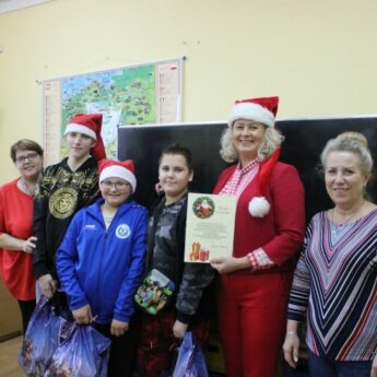 Mikołaj odwiedził podopiecznych Ośrodka Szkolno - Wychowawczego w Kamieniu Pomorskim