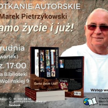 Fascynujące spotkanie z Markiem Pietrzykowskim! Fascynujące spotkanie z Markiem Pietrzykowskim!
