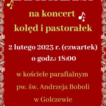 Koncert kolęd i pastorałek w Golczewie