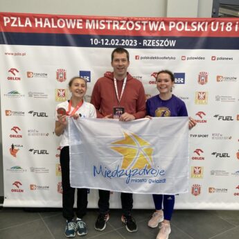 Hanna Owczaruk z AL Międzyzdroje zdobywa brązowy medal Halowych Mistrzostw Polski