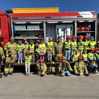 Przedszkolaki odwiedziły golczewskich strażaków