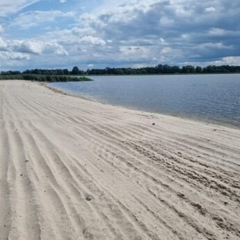 Na plaży w Wolinie pojawił się piasek!