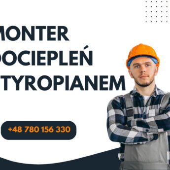 MONTER DOCIEPLEŃ STYROPIANEM