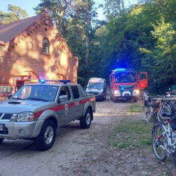 Na plaży w Wisełce zaginęła 6 - latka. Do akcji ruszyli strażacy