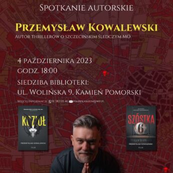 Spotkanie z pisarzem Przemysławem Kowalewskim