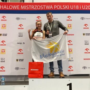 Hanna Owczaruk zdobywa srebrny medal Halowych Mistrzostw Polski