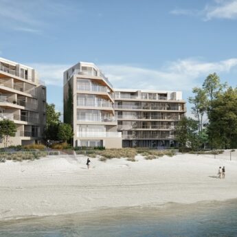 Kompleks apartamentowców powstaje przy plaży w Dziwnowie
