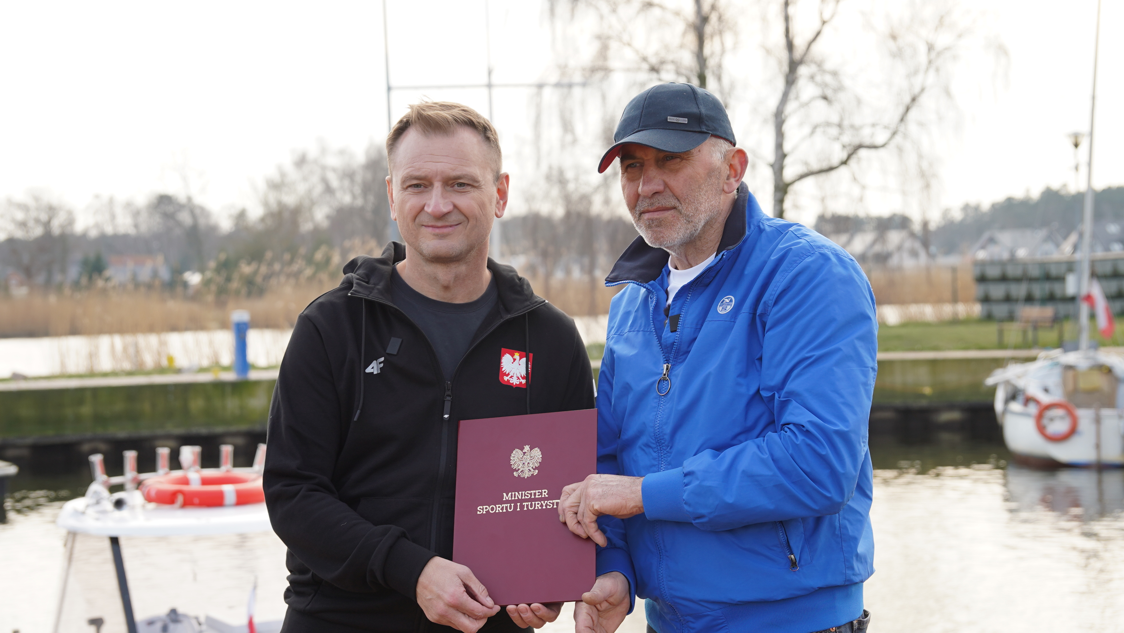 Minister Sportu w Dziwnowie! Sławomir Nitras wyróżnił trenera KSW Baltic [FILM]