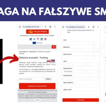 Uważajcie na fałszywe wiadomości SMS podszywające się pod Pocztę Polską!