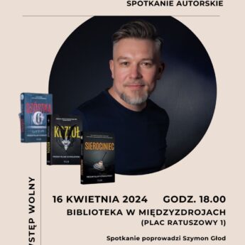 Spotkanie autorskie z Przemysławem Kowalewskim w międzyzdrojskiej bibliotece