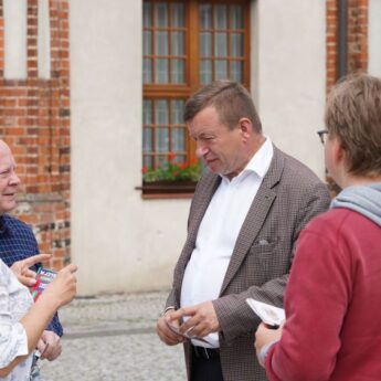 Na finiszu kampanii w Kamieniu Pomorskim oraz Wolinie. Jarosław Rzepa spotkał się z mieszkańcami