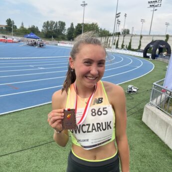 Hanna Owczaruk zdobywa brązowy medal Mistrzostw Polski U18