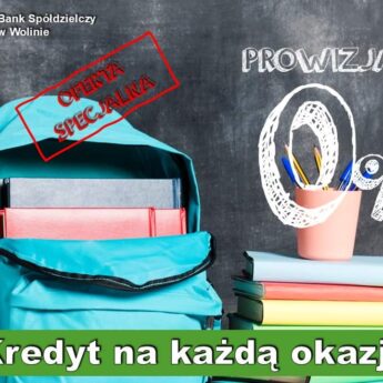 Kredyt gotówkowy od Banku Spółdzielczego w Wolinie