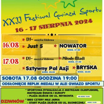 XXII Festiwal Gwiazd Sportu [ZAPROSZENIE]