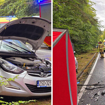 Tragiczny wypadek pod Wisełką! Cztery osoby poszkodowane, jedna nie żyje!