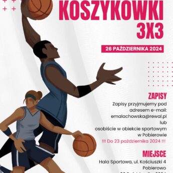 Turniej Koszykówki 3x3 w Pobierowie!