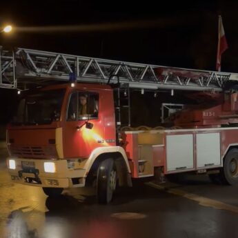 Strażacy ochotnicy z Kołczewa mają nową 30 - metrową drabinę