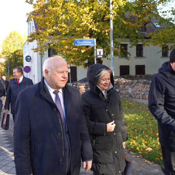 Generalny Konserwator Zabytków - Minister Bożena Żelazowska z wizytą w Kamieniu Pomorskim