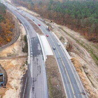 Tak zmienił się plac budowy na nowej trasie S3 [ZOBACZ ZDJĘCIA]