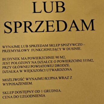 Sklep spożywczy