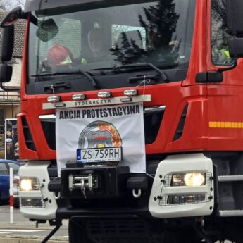 Kamieńscy strażacy protestują!