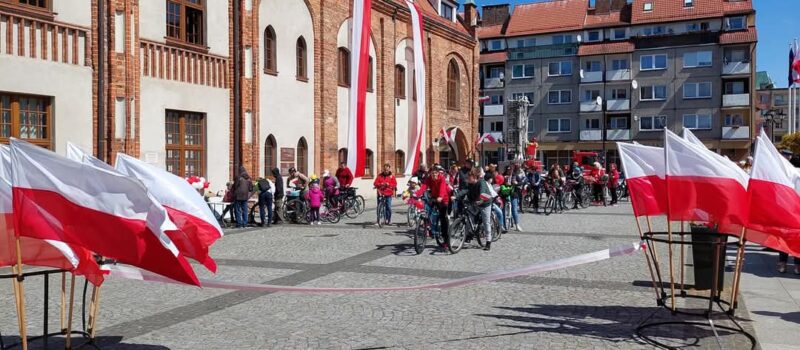 Biało-Czerwony Rajd Rowerowy już 3 maja w Kamieniu Pomorskim!