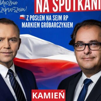 Spotkanie z posłem Markiem Gróbarczykiem w Kamieniu Pomorskim Spotkanie z posłem Markiem Gróbarczykiem w Kamieniu Pomorskim