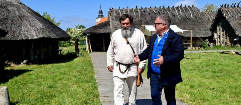 Robert Makłowicz kręcił odcinek w Wolinie! Premiera już w czerwcu