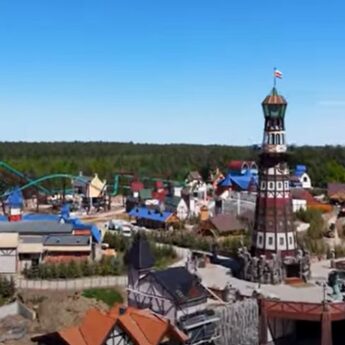 Tak wygląda budowa nowego parku rozrywki Hossoland [FILM]