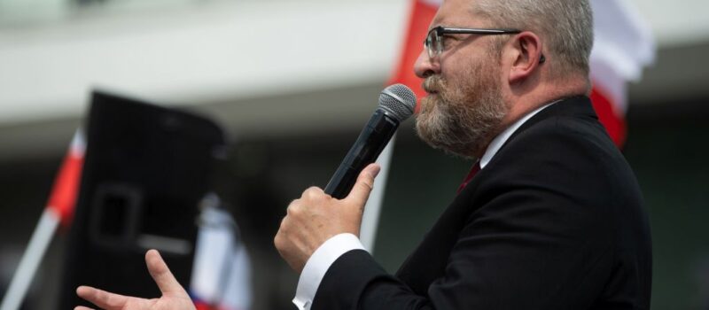 Grzegorz Braun poparł Karola Nawrockiego
