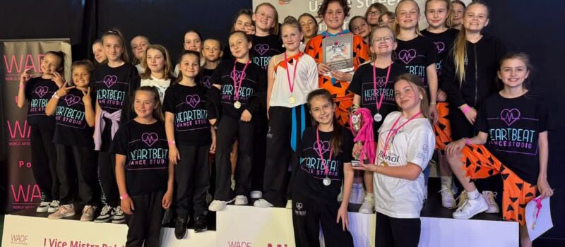 Sukces tancerzy z Golczewa i Kamienia Pomorskiego! HeartBeat Junior z tytułem wicemistrza Polski WADF