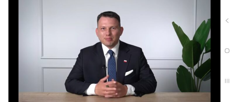 Sławomir Mentzen o poparciu w II wyborów prezydenckich [WIDEO]