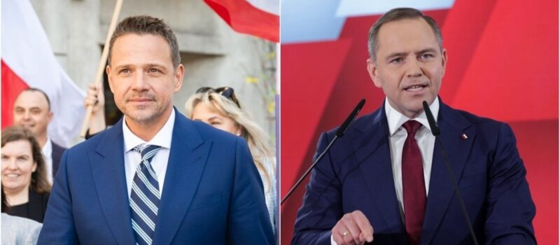Trzaskowski i Nawrocki z identyczym poparciem przed debatą