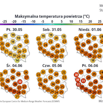 Żar poleje się z nieba! IMGW z prognozą na pierwszy tydzień czerwca Żar poleje się z nieba! IMGW z prognozą na pierwszy tydzień czerwca
