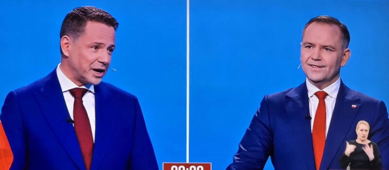 Rafał Trzaskowski debatował z Karolem Nawrockim. Kto wypadł lepiej? [SONDA]