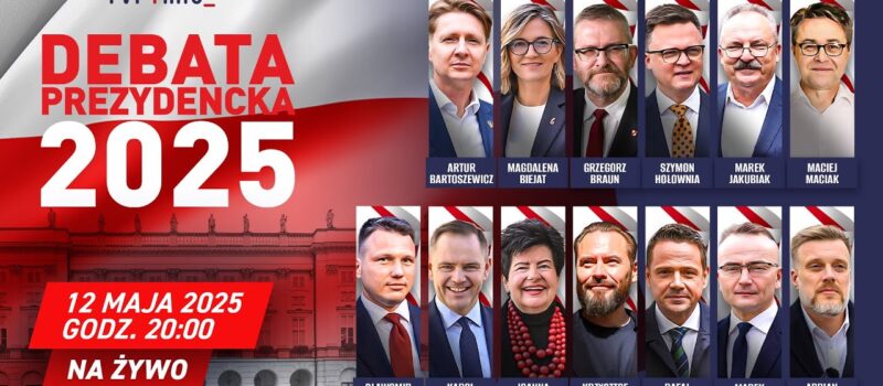 Przed nami debata prezydencka! [NA ŻYWO]