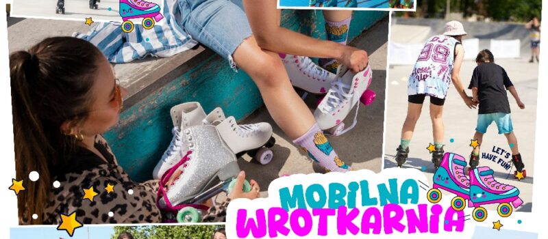 Dzień Dzieciaka i Strażaka na wrotkach! Mobilna wrotkarnia w Wolinie